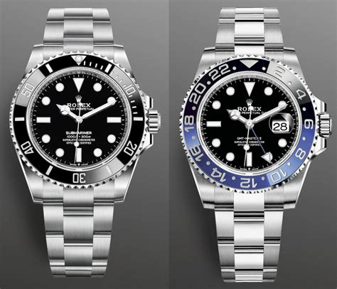 unterschied rolex submariner gmt master|rolex batman submariner.